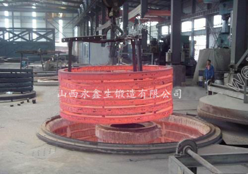 環(huán)形鍛件冷卻